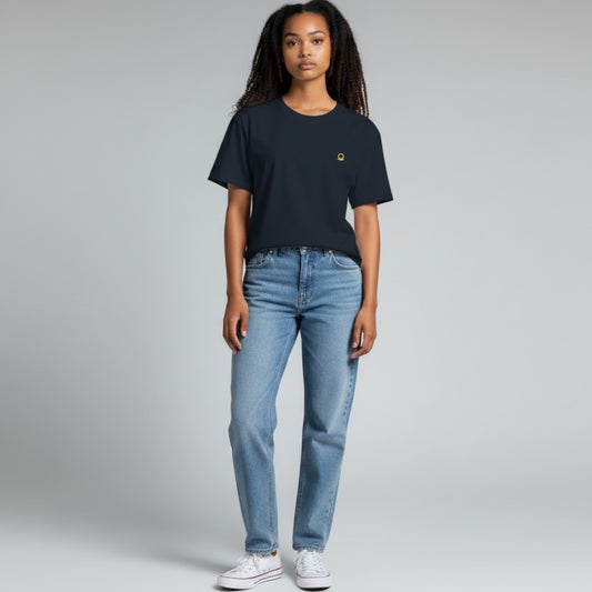 DRFTID Embroidered Logo Short Sleeve Tee - Unisex