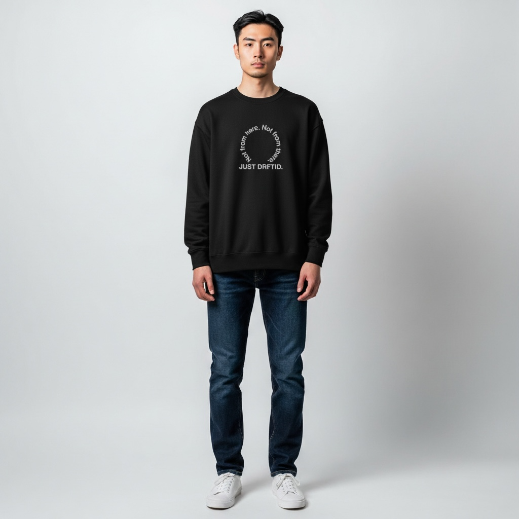 DRFTID Embroidered Between Worlds Sweatshirt - Unisex