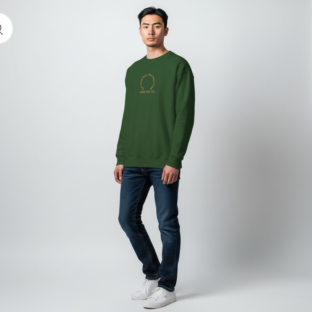 DRFTID Embroidered Between Worlds Sweatshirt - Unisex