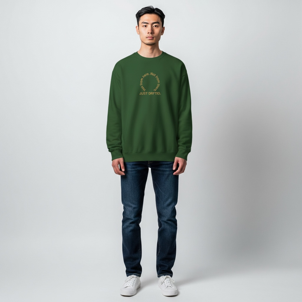 DRFTID Embroidered Between Worlds Sweatshirt - Unisex