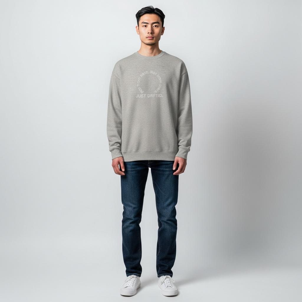 DRFTID Embroidered Between Worlds Sweatshirt - Unisex