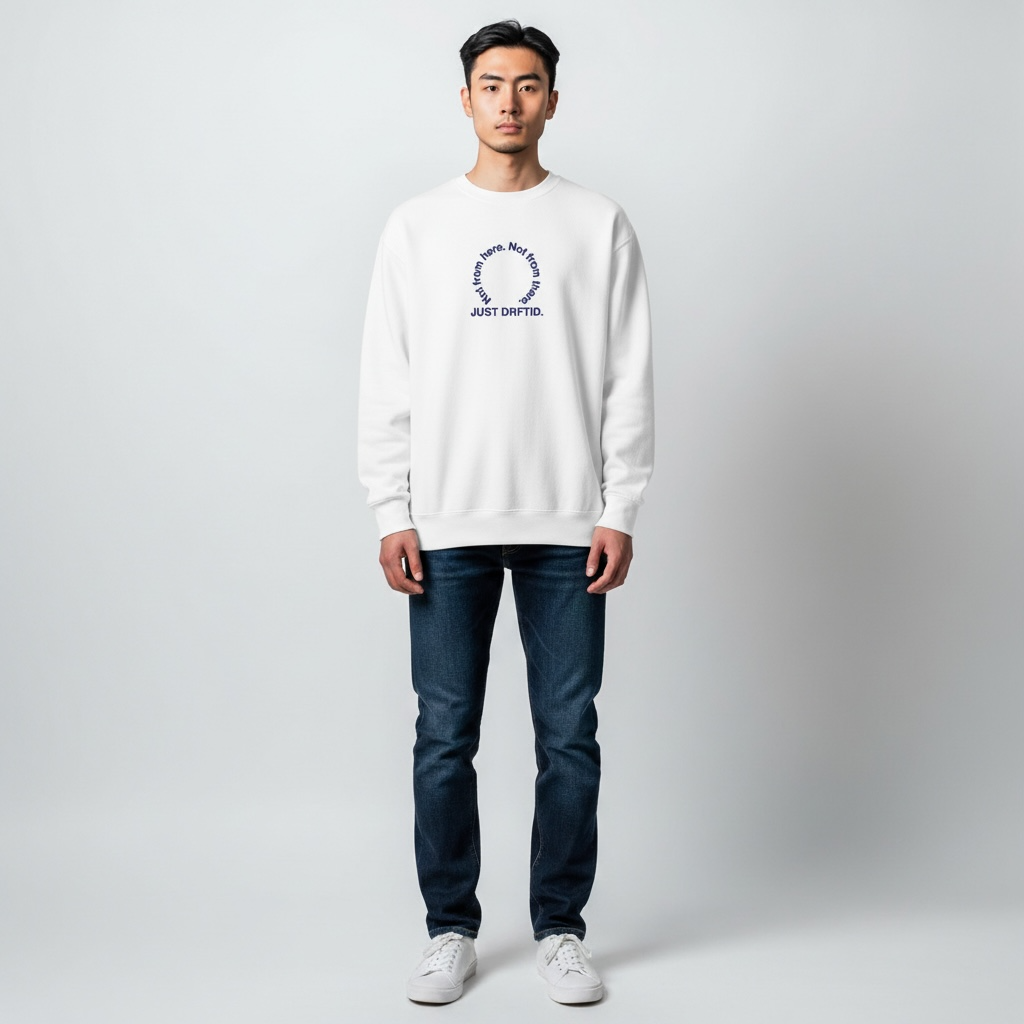 DRFTID Embroidered Between Worlds Sweatshirt - Unisex