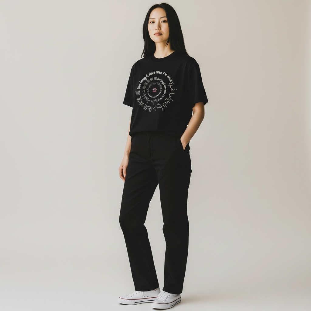 DRFTID Live Laugh Love (Multilingual) Short Sleeve Tee - Unisex