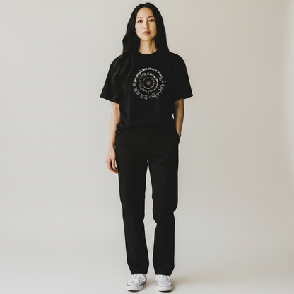 DRFTID Live Laugh Love (Multilingual) Short Sleeve Tee - Unisex