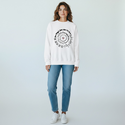 DRFTID Live Laugh Love (Multilingual) Sweatshirt - Unisex