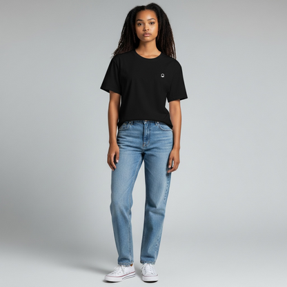 DRFTID Embroidered Logo Short Sleeve Tee - Unisex