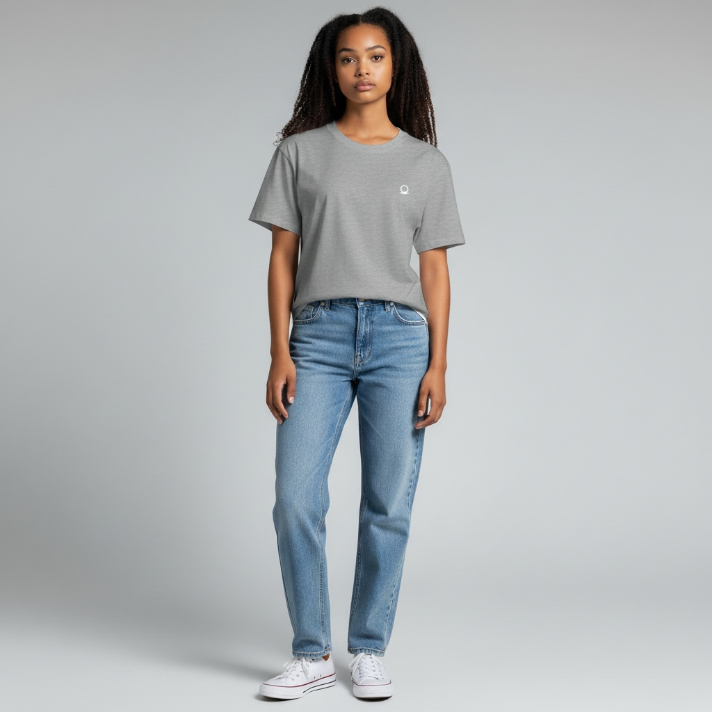 DRFTID Embroidered Logo Short Sleeve Tee - Unisex