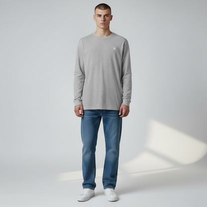 DRFTID Embroidered Logo Long Sleeve Tee - Unisex