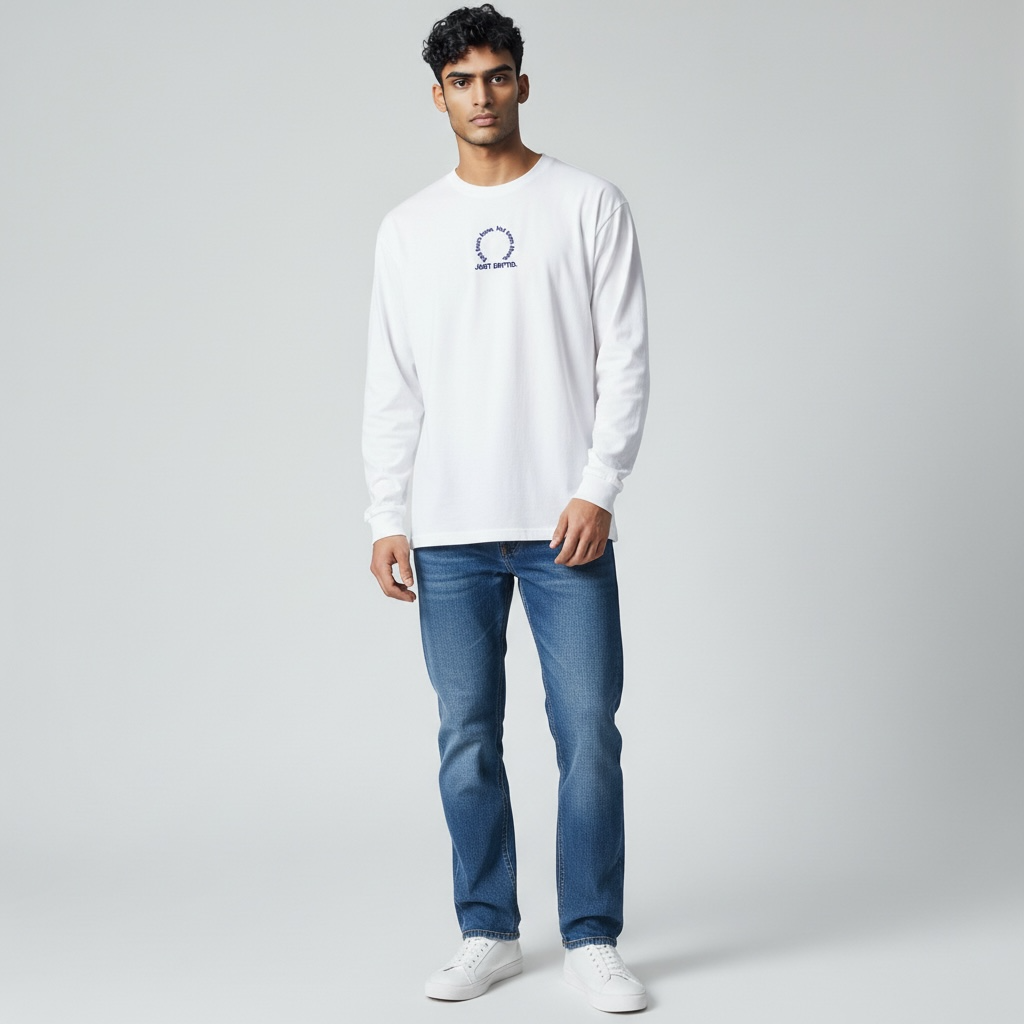 DRFTID Embroidered Between Worlds Long Sleeve Tee - Unisex