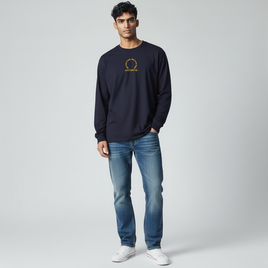 DRFTID Embroidered Between Worlds Long Sleeve Tee - Unisex