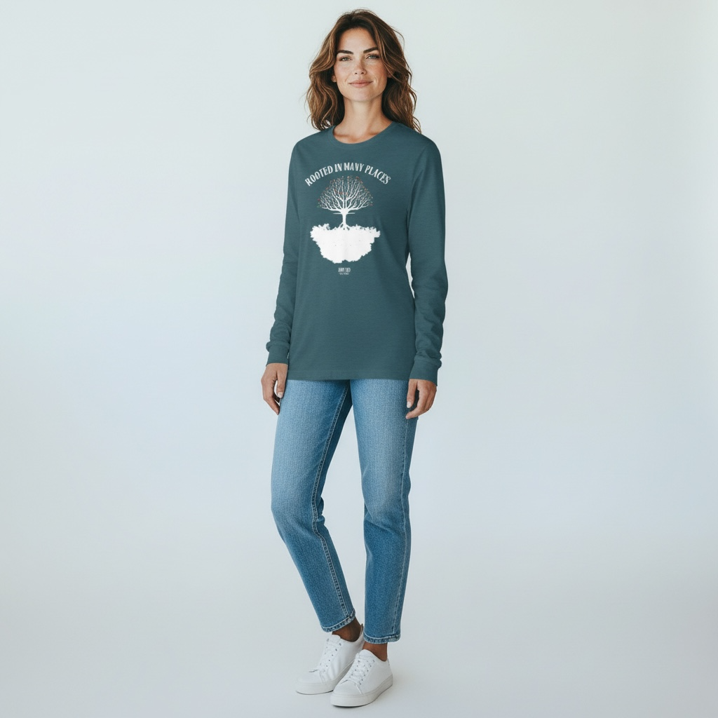DRFTID Rooted in Many Places Long Sleeve Tee - Unisex