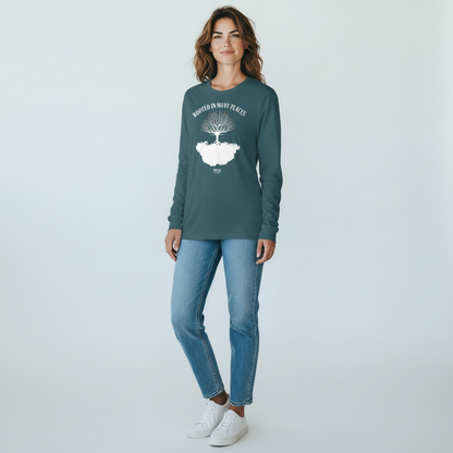 DRFTID Rooted in Many Places Long Sleeve Tee - Unisex