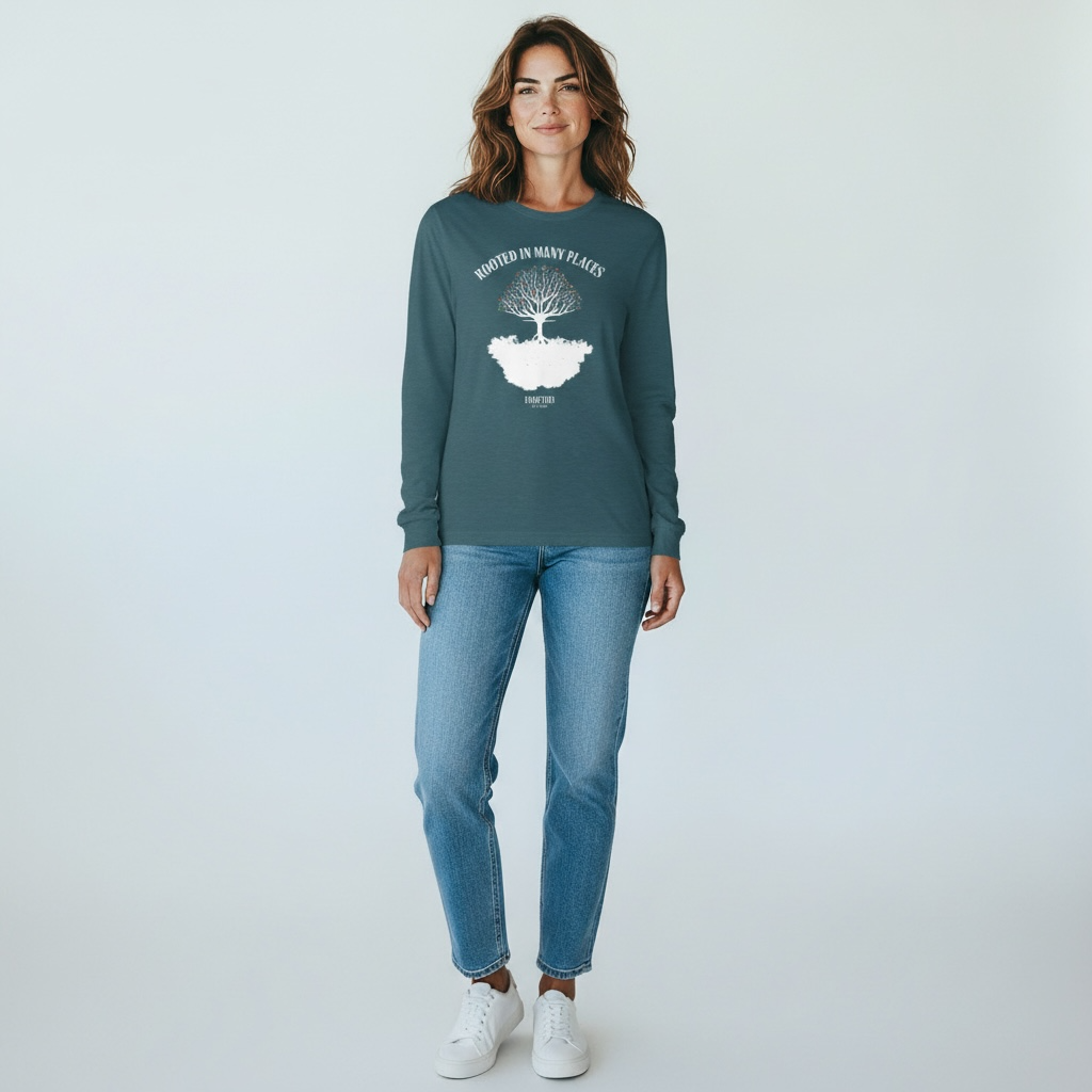 DRFTID Rooted in Many Places Long Sleeve Tee - Unisex