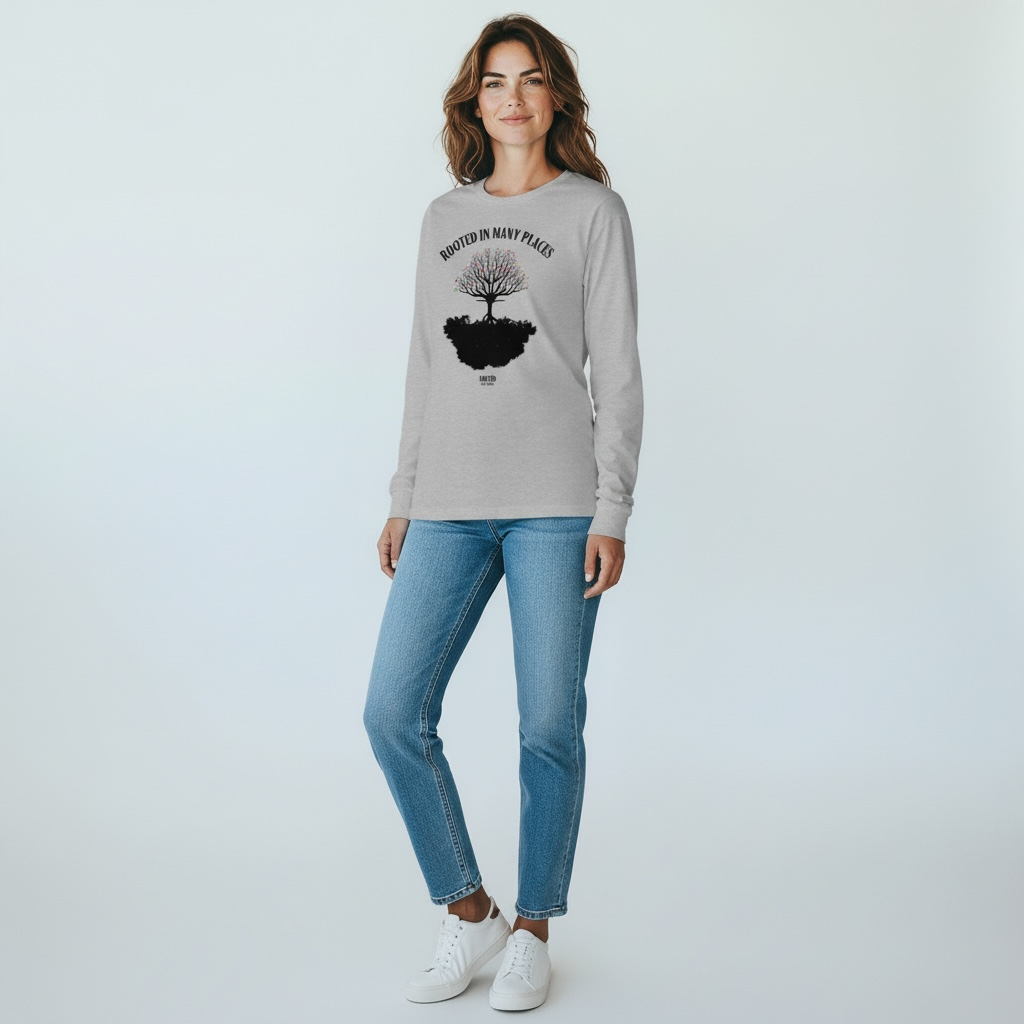 DRFTID Rooted in Many Places Long Sleeve Tee - Unisex
