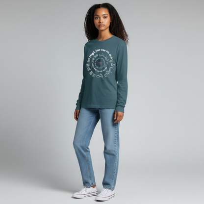 DRFTID Live Laugh Love (Multilingual) Long Sleeve Tee - Unisex