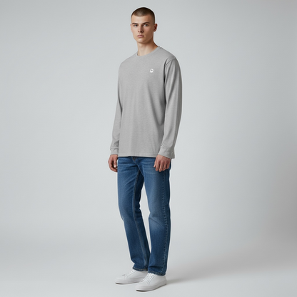 DRFTID Embroidered Logo Long Sleeve Tee - Unisex