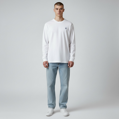 DRFTID Embroidered Logo Long Sleeve Tee - Unisex