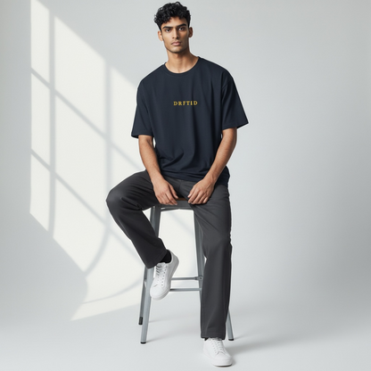 DRFTID Embroidered Wordmark Short Sleeve Tee - Unisex