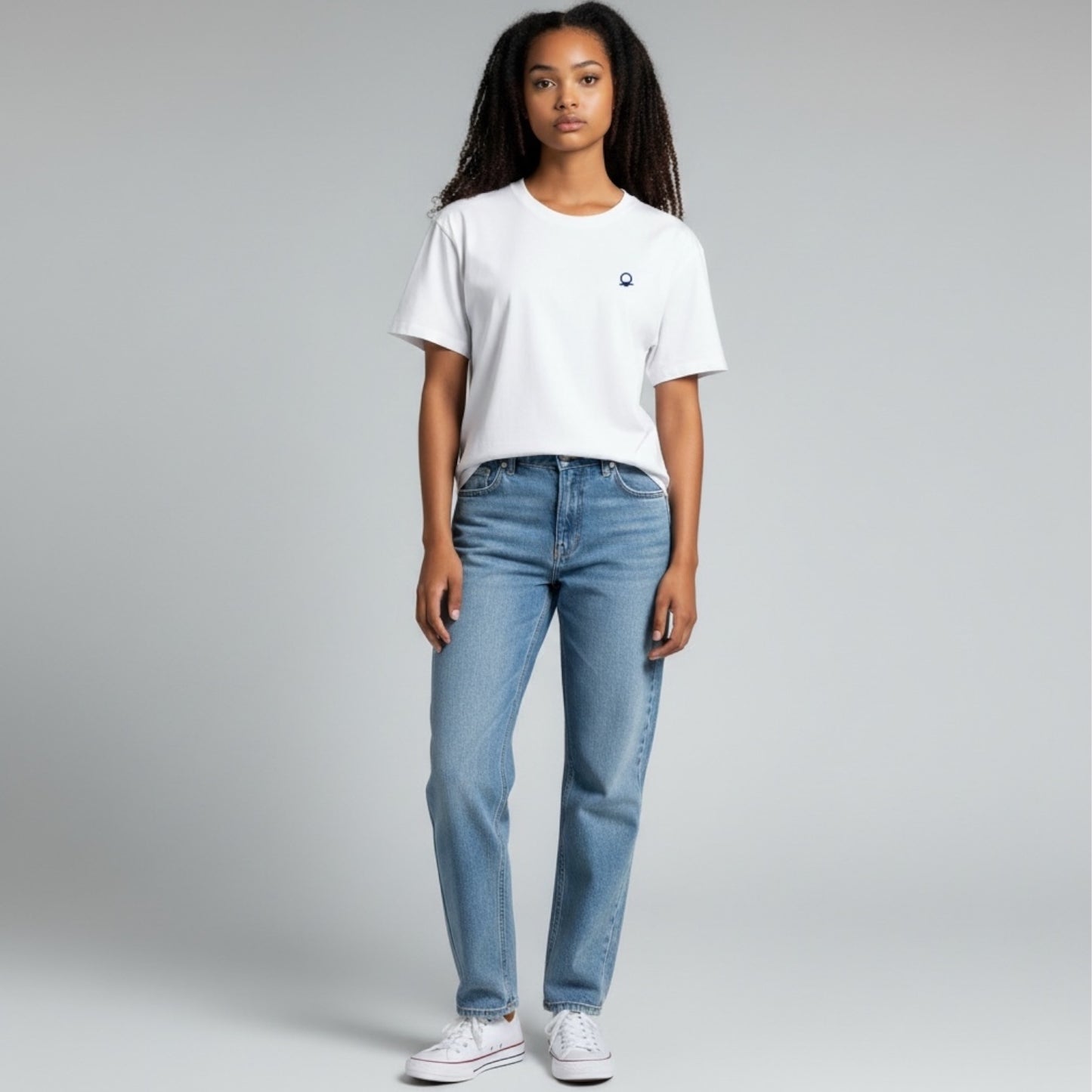 DRFTID Embroidered Logo Short Sleeve Tee - Unisex