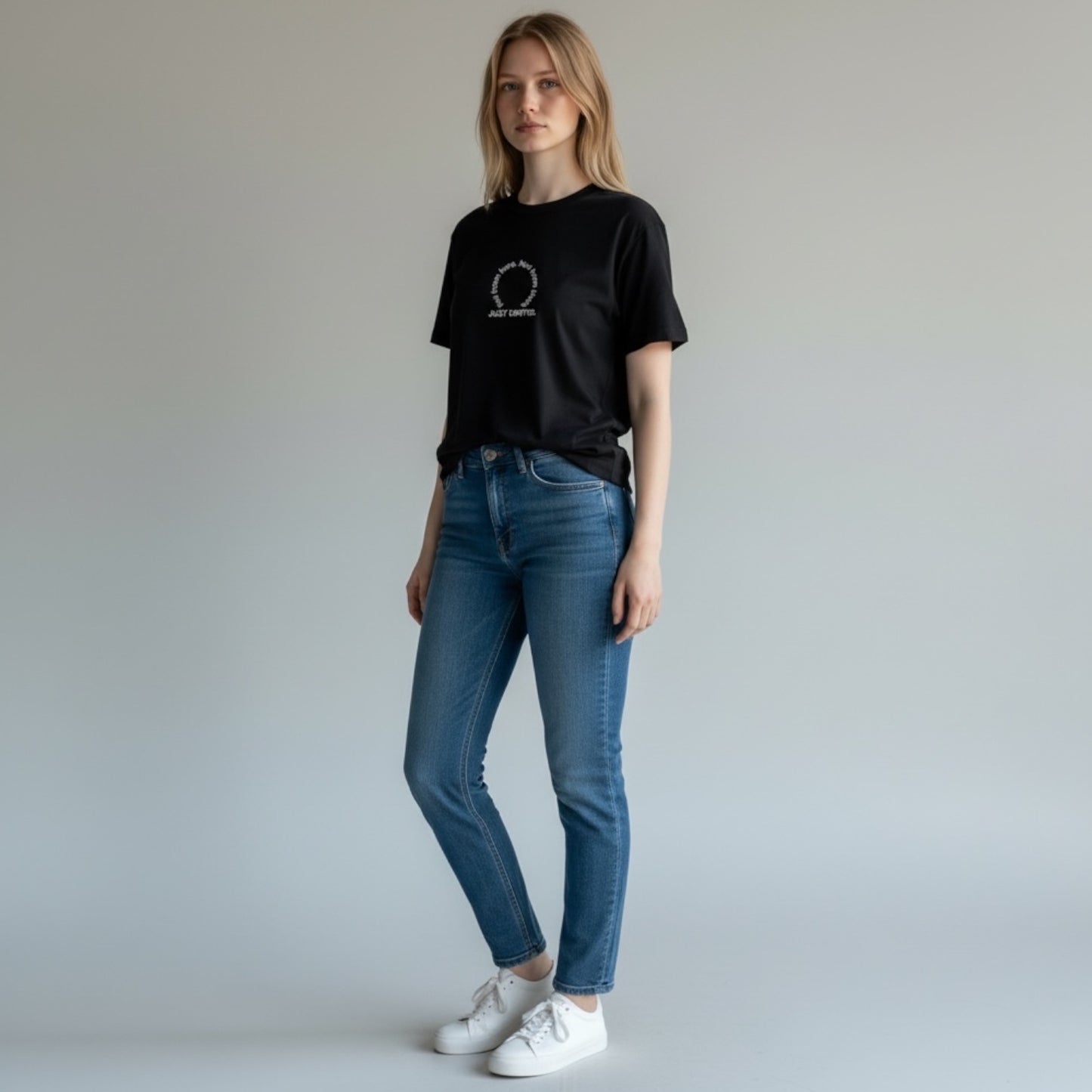 DRFTID Embroidered Between Worlds Short Sleeve Tee - Unisex