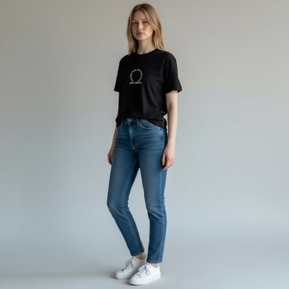 DRFTID Embroidered Between Worlds Short Sleeve Tee - Unisex