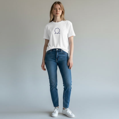 DRFTID Embroidered Between Worlds Short Sleeve Tee - Unisex