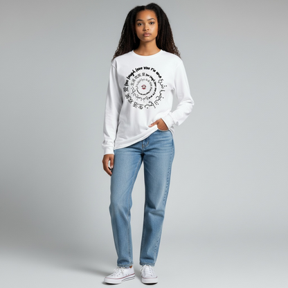 DRFTID Live Laugh Love (Multilingual) Long Sleeve Tee - Unisex