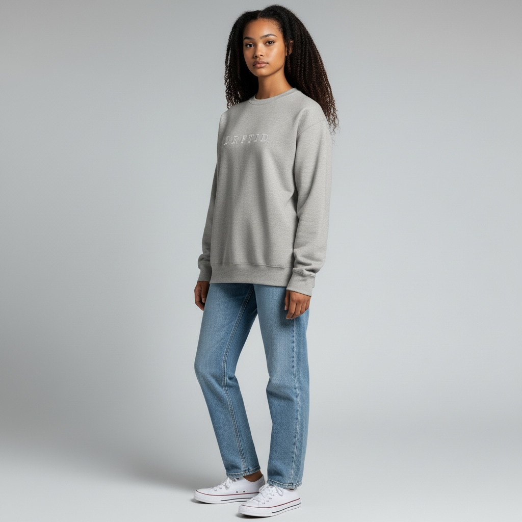 DRFTID Embroidered Wordmark Sweatshirt - Unisex