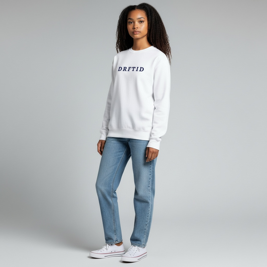 DRFTID Embroidered Wordmark Sweatshirt - Unisex