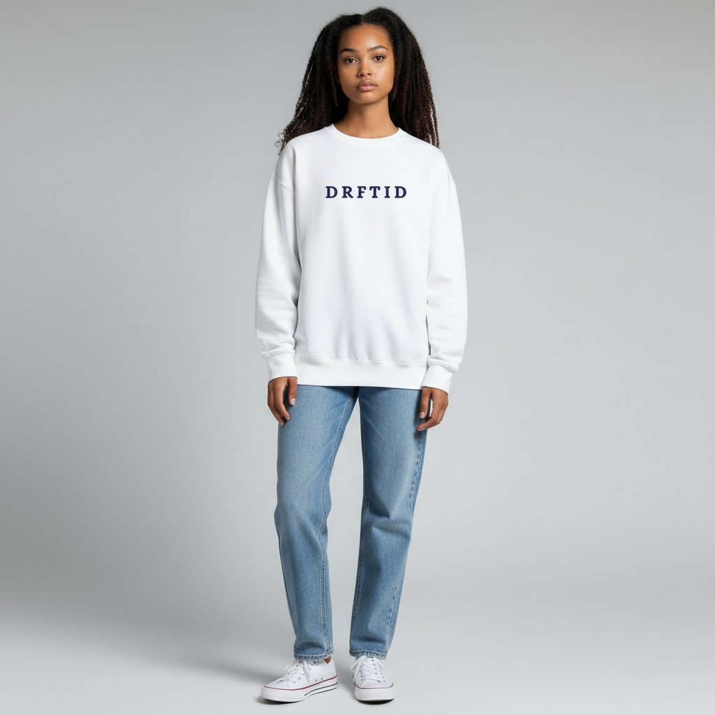 DRFTID Embroidered Wordmark Sweatshirt - Unisex